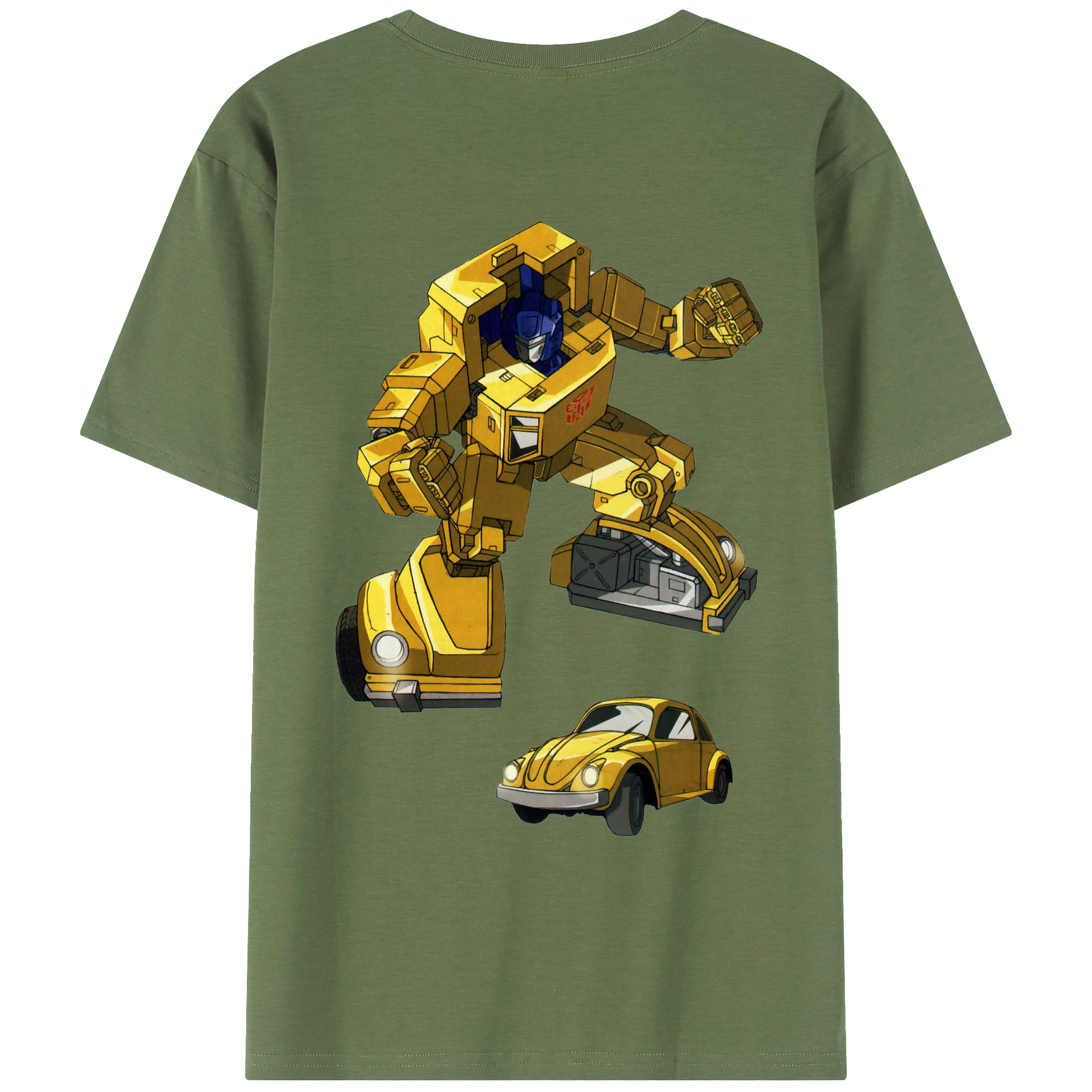 （画像用）  綿100％ メンズ半袖Tシャツ（バックプリント） 通気性